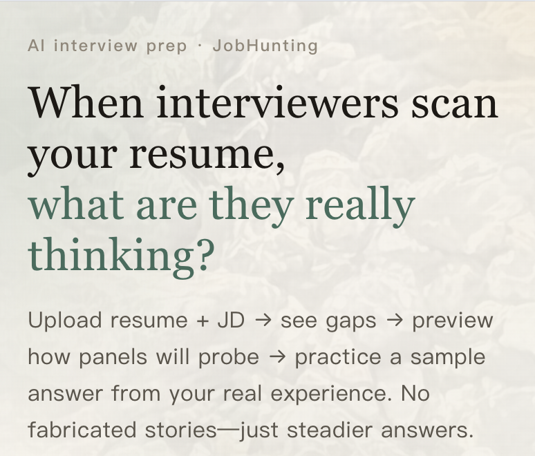 JobHunting